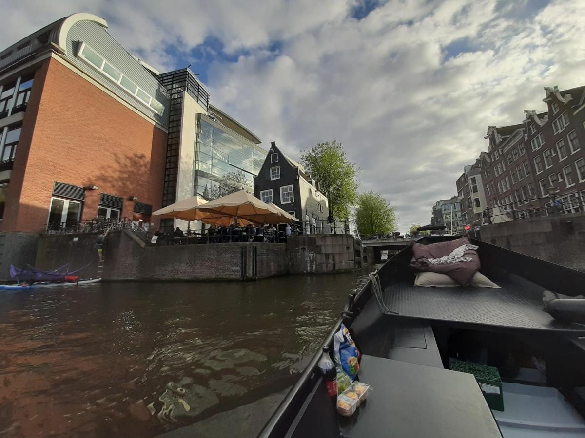 Hotel Euphrate Houseboat à Amsterdam Extérieur photo